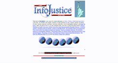 Desktop Screenshot of infojustice.com