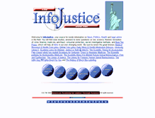 Tablet Screenshot of infojustice.com